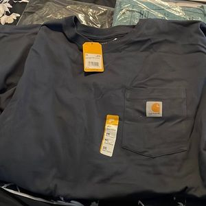 Carhartt 2XL short sleeve dark blue